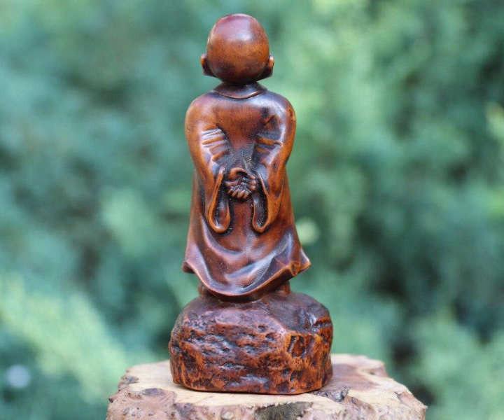 Statue Bouddha<br> Jeune Moine Bouddhiste - [variant_title]