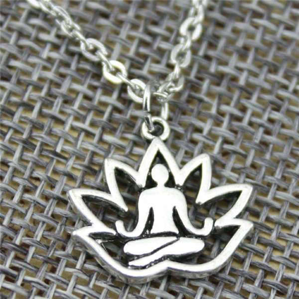 Pendentif Bouddha<br> Position du Lotus - [variant_title]