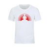 T-shirt Bouddha<br> Aurore Méditation - Blanc / S