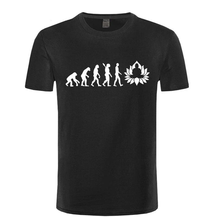 T-shirt Bouddha<br> Evolution Illumination - Noir / S