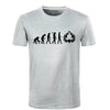 T-shirt Bouddha<br> Evolution Illumination - Gris / S