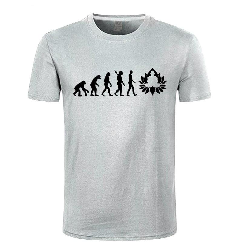 T-shirt Bouddha<br> Evolution Illumination - Gris / S