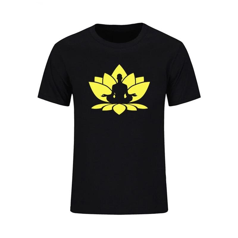 T-shirt Bouddha<br> Fleur de Lotus méditation - [variant_title]
