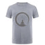 T-shirt Bouddha Homme<br> Bouddha méditation design - Gris / S
