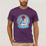 T-shirt Bouddha Homme<br> Bouddha de médecine - Violet / S