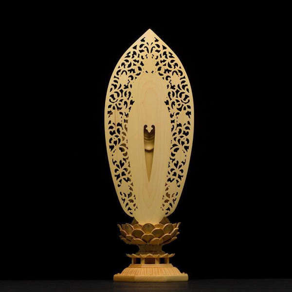 Statue Bouddha<br> AMITABHA debout bois - [variant_title]