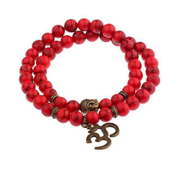 Bracelet Bouddha<br> "Om" symbole Bouddhisme - 8