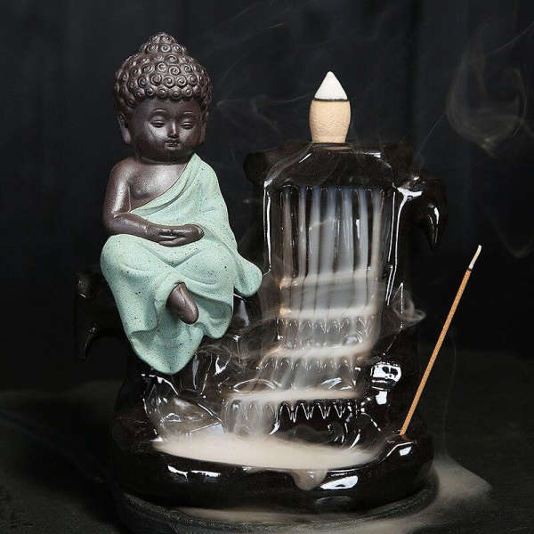 Porte Encens Bouddha<br> Amitabha cascade - [variant_title]