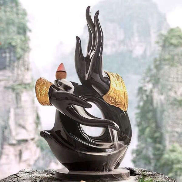 Porte Encens Bouddha Mudra du Bouddhisme | Univers Bouddha