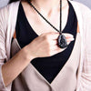 Pendentif Bouddha<br> Obsidienne noire - [variant_title]