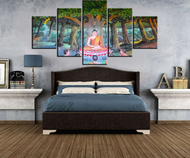 Tableau Bouddha <br> Bouddha méditation - [variant_title]