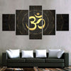 Tableau Bouddha<br> symbole OM doré - [variant_title]