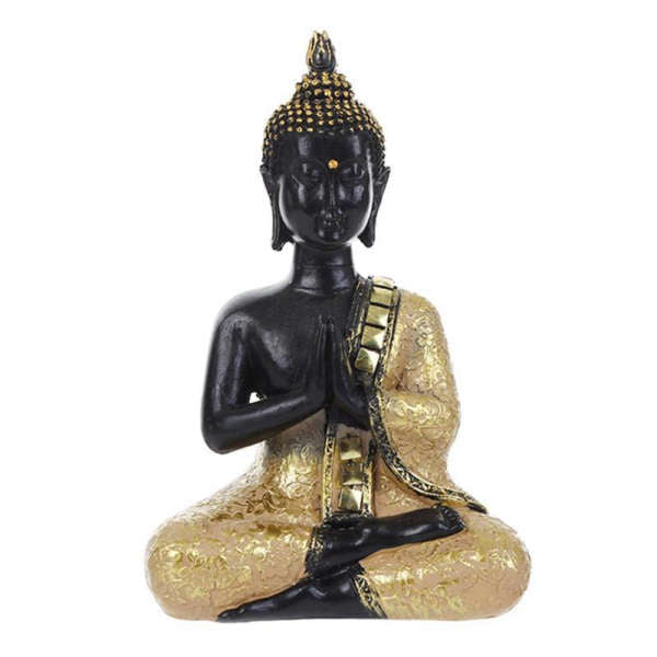 Statue Bouddha Or<br> position du Lotus - A
