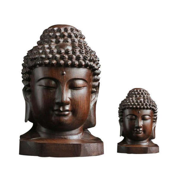 Statue Bouddha<br> visage Sakyamuni - [variant_title]