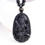 Pendentif Bouddha<br> Obsidienne noire - 4