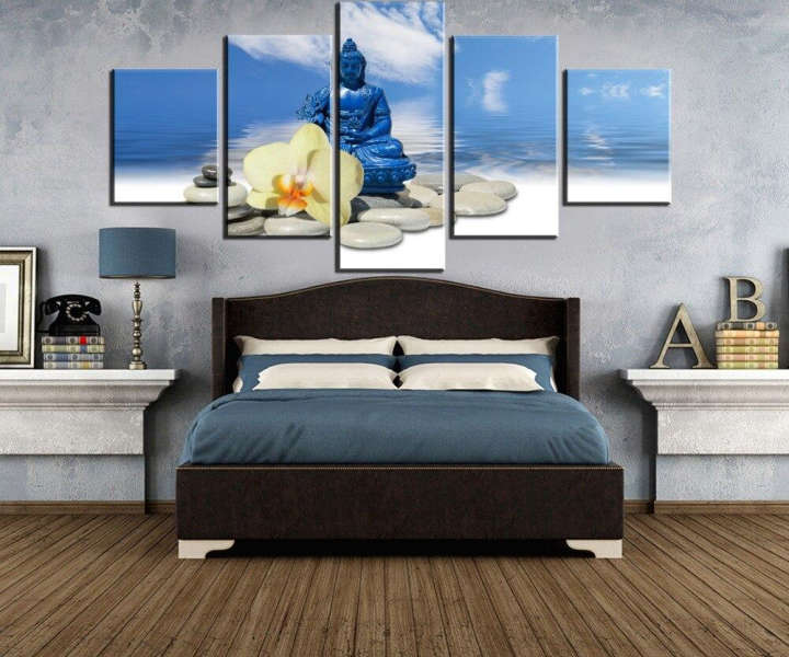 Tableau Bouddha <br> Orchidée - [variant_title]