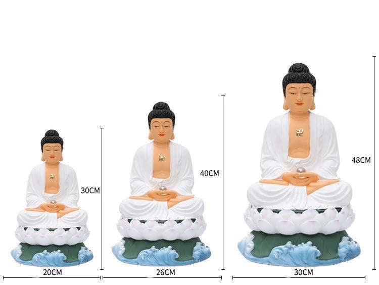 Statue Bouddha<br> grande taille plaqué Or - [variant_title]