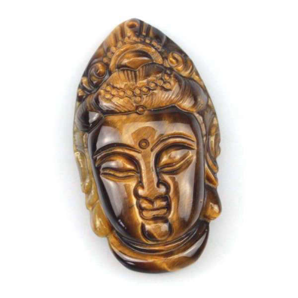 Pendentif Bouddha<br> Œil de Tigre - [variant_title]