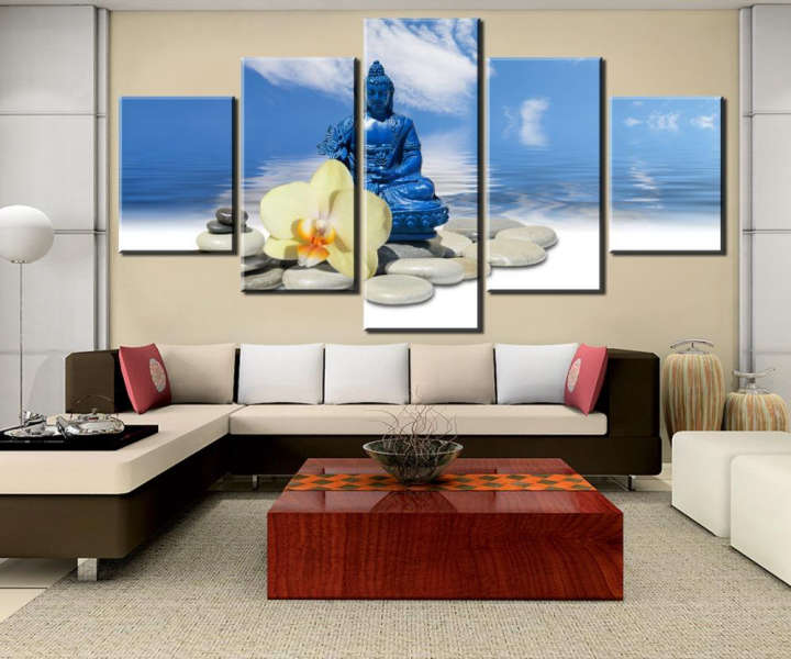 Tableau Bouddha <br> Orchidée - [variant_title]