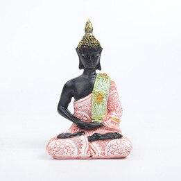 Statue Bouddha<br> Bouddha en méditation - Rouge