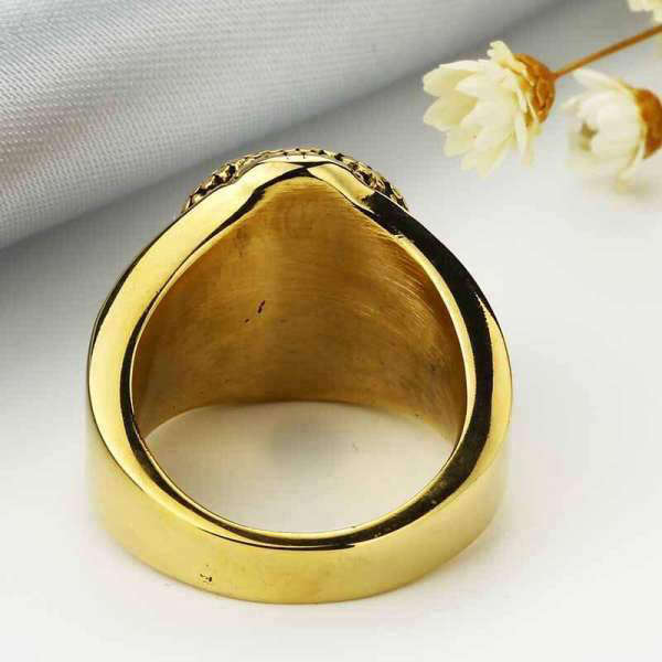 Bague Bouddha<br> Visage du Bouddha gravé - [variant_title]