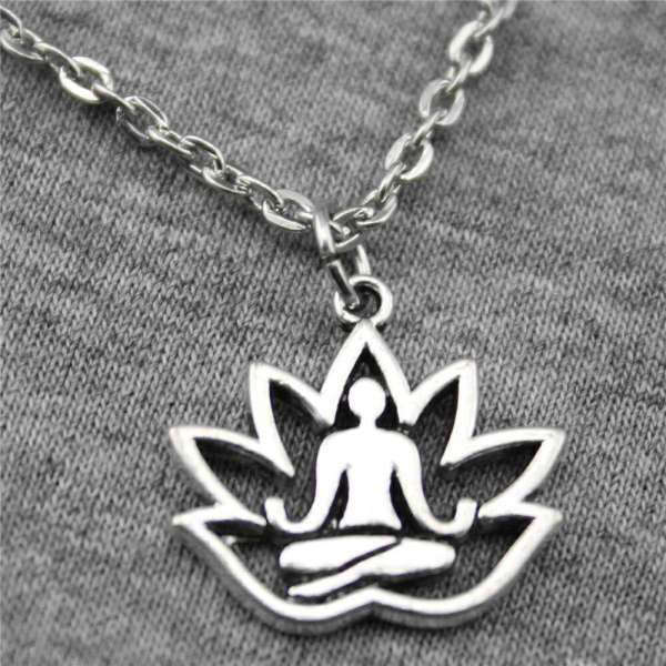 Pendentif Bouddha<br> Position du Lotus - [variant_title]