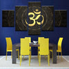 Tableau Bouddha<br> symbole OM doré - [variant_title]