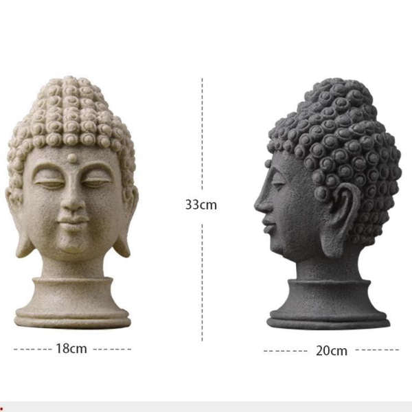 Statue Bouddha<br> Visage du Bouddha grande taille - [variant_title]