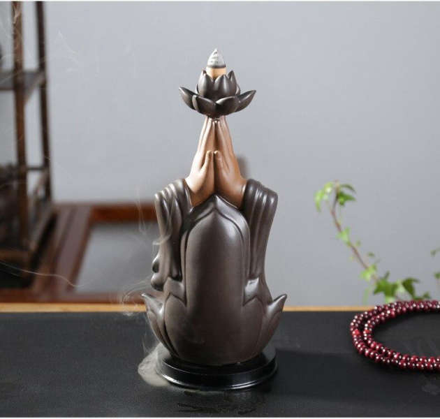 Porte Encens Bouddha<br> Fleur de Lotus - [variant_title]