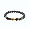 Bracelet Bouddha<br> Obsidienne Mauvais œil - 1