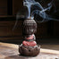 Porte Encens Fleur de Lotus Moine Bouddhiste | Univers Bouddha