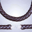 Bracelet Bouddha<br> Tête de Bouddha cuir véritable - Brun 2 / 17cm