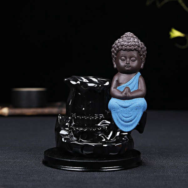 Porte Encens Bouddha<br> Cascade Moine Bouddhiste - [variant_title]