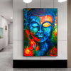 Tableau Bouddha<br> Art Abstrait Visage du Bouddha - [variant_title]