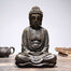 Statue Bouddha extérieur méditation - Bronze
