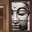 Tableau Bouddha<br> Visage du Bouddha sculpté - [variant_title]