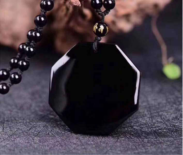 Pendentif Bouddha<br> Obsidienne Yin Yang - [variant_title]