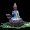 Porte Encens Bouddha<br> Bouddha Protecteur - Bleu