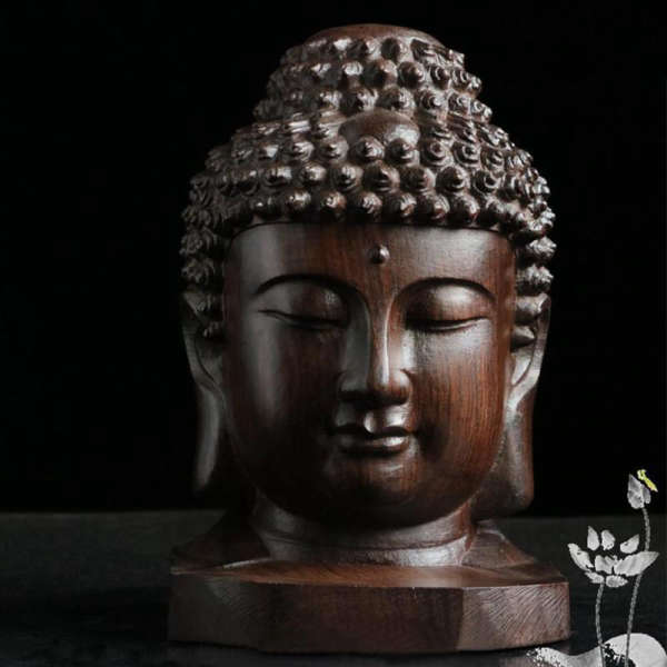 Statue Bouddha<br> visage Sakyamuni - [variant_title]