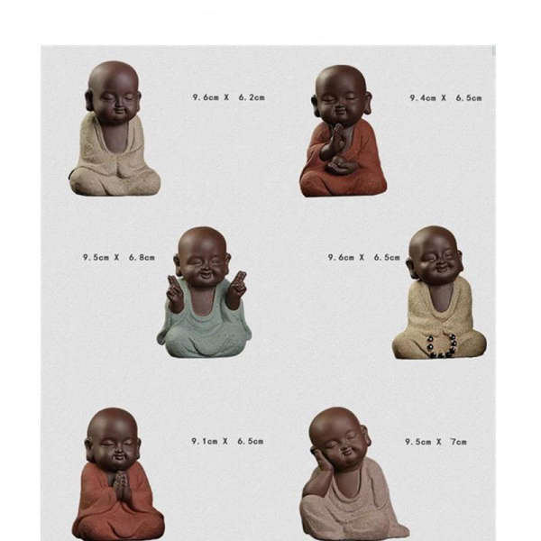 Statue Bouddha<br> Moine Bouddhiste - [variant_title]