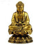 Statue Bouddha<br>  Méditation Or - 20X12X12