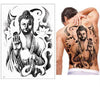 Tatouage Bouddha dos<br> Mudra Abhaya - Abhaya