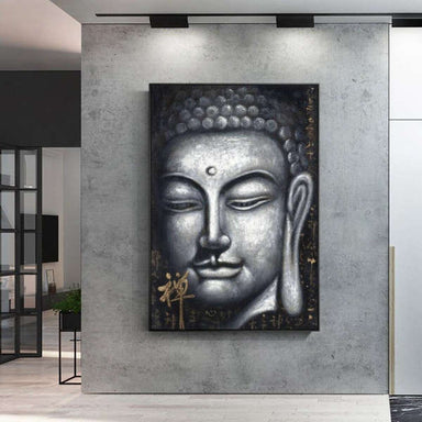 Tableau Bouddha Visage du Bouddha Graffiti - [variant_title]