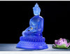 Statue Bouddha<br> médecine bleu assis - [variant_title]