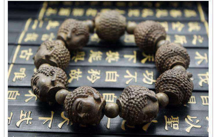 Bracelet Bouddha<br> Bois Naturel - [variant_title]