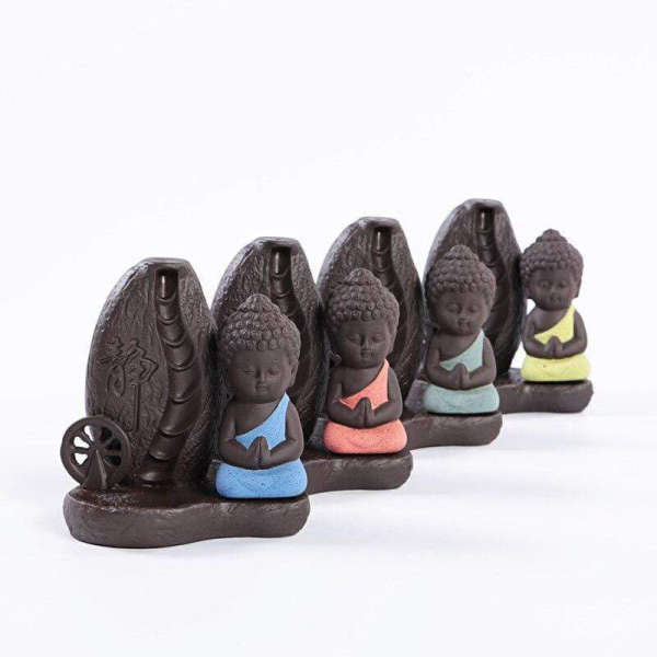 Porte Encens Bouddha<br> position du lotus - [variant_title]