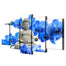 Tableau Bouddha<br> Orchidée bleue et statue - [variant_title]