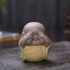 Statue Bouddha<br> de sagesse en céramique - [variant_title]