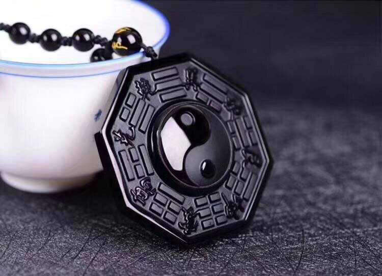 Pendentif Bouddha<br> Obsidienne Yin Yang - [variant_title]