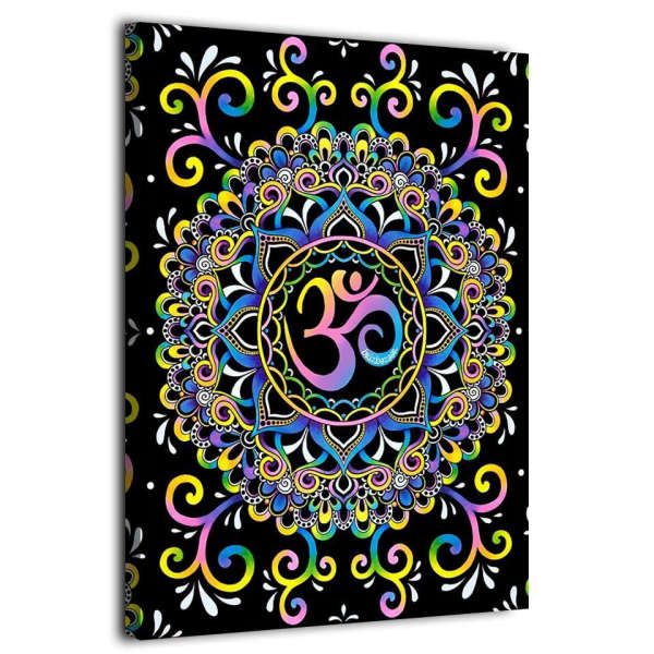 Tableau Bouddha<br> OM mandala multicolore - [variant_title]